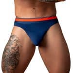 Male Power Soo Comfy Thong Navy L/XL