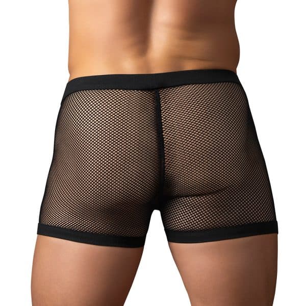 Male Power Fishnet 2.0 PCH Short Black XL - Image 2