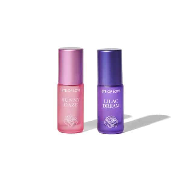 Eye of Love Pheromone Parfum Set 0.34 oz. Roll-On Sunny Daze/Lilac Dream - Image 3