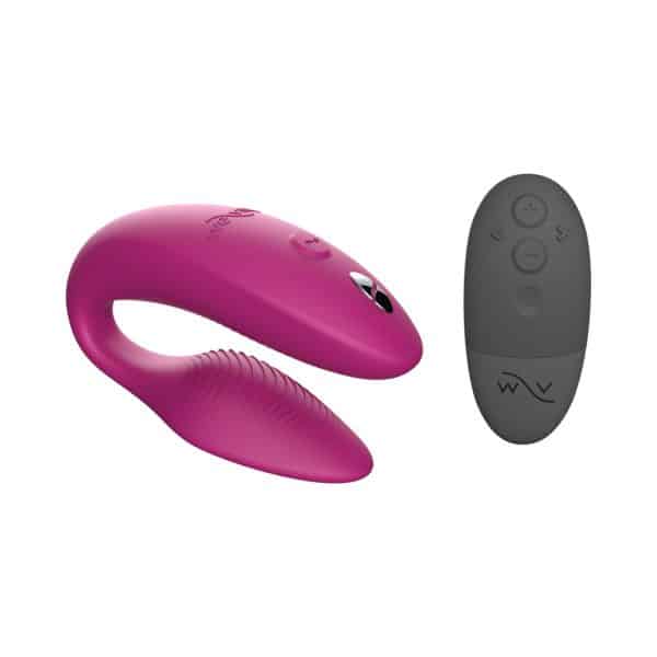 We-Vibe Sync 2 Rechargeable Remote Control Couples Vibrator Rose - Image 8