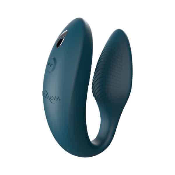 We-Vibe Sync 2 Rechargeable Remote Control Couples Vibrator Green Velvet - Image 5