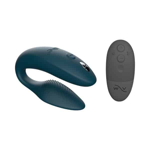 We-Vibe Sync 2 Rechargeable Remote Control Couples Vibrator Green Velvet - Image 9