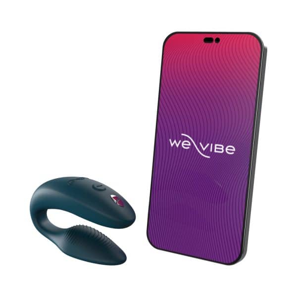 We-Vibe Sync 2 Rechargeable Remote Control Couples Vibrator Green Velvet - Image 10