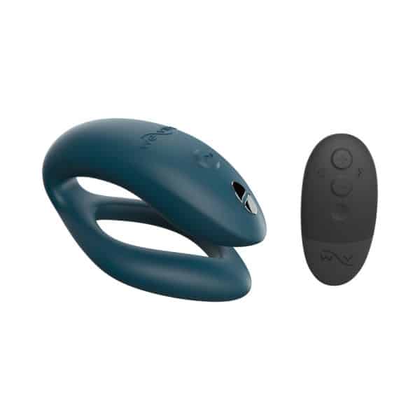 We-Vibe Sync O Rechargeable Remote Control Couples Vibrator Velvet Green - Image 7