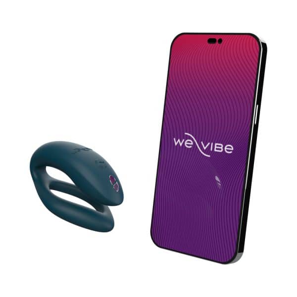 We-Vibe Sync O Rechargeable Remote Control Couples Vibrator Velvet Green - Image 8