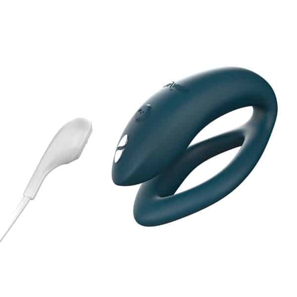 We-Vibe Sync O Rechargeable Remote Control Couples Vibrator Velvet Green - Image 9