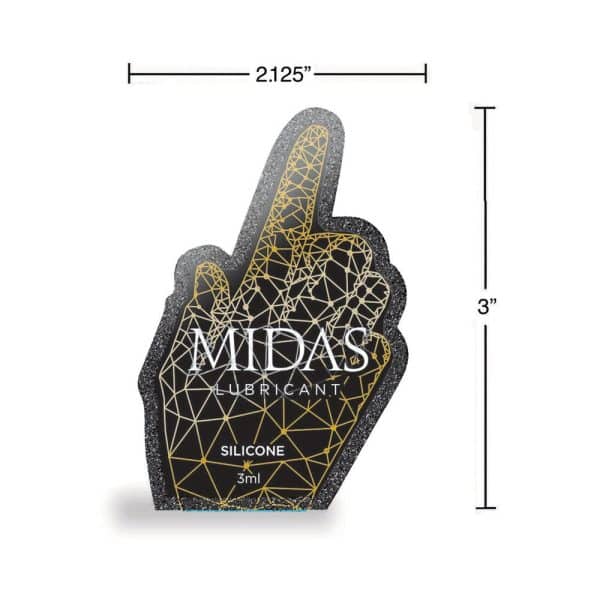 Midas Silicone Lube 3 ml Pouch - Image 3