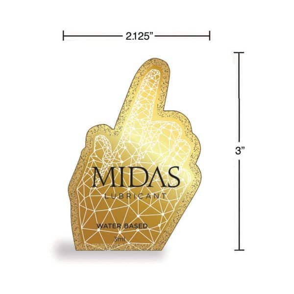 Midas Waterbased Lube 3 ml Pouch - Image 2