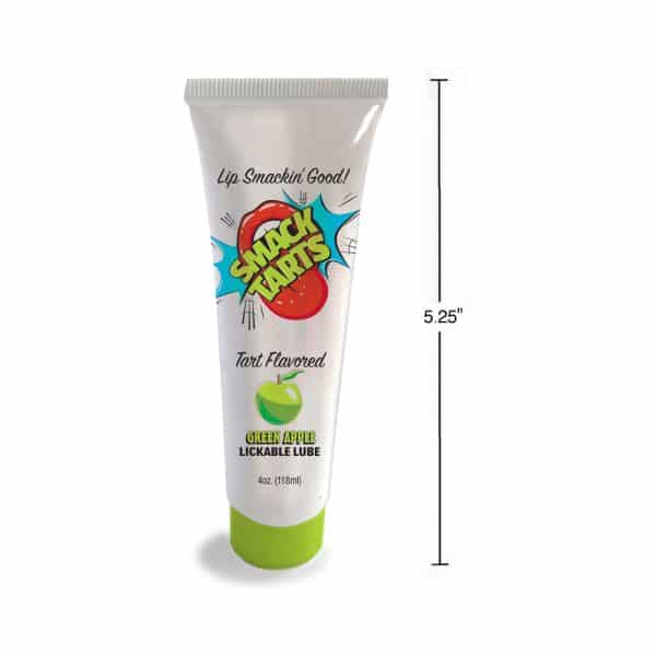 Smack Tarts Lickable Lube Sour Green Apple 2 oz. - Image 3