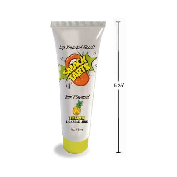 Smack Tarts Lickable Lube Sour Pineapple 2 oz. - Image 3