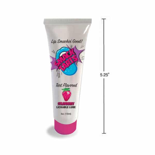 Smack Tarts Lickable Lube Sour Strawberry 2 oz. - Image 3