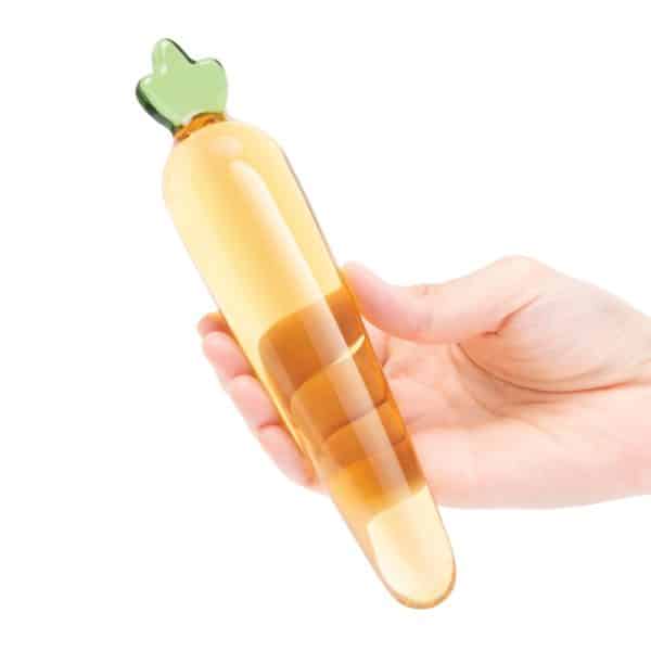 Glas Bunny''s Secret 7.25 in. Glass Dildo - Image 4
