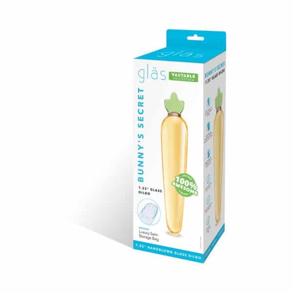 Glas Bunny''s Secret 7.25 in. Glass Dildo - Image 8