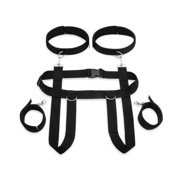Lux Fetish Position Pal Harness with Removable Thigh Cuffs - Image 4