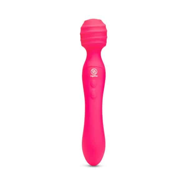 Together Tri Delight Dual-Ended Triple Stim Wand & Rabbit Vibrator - Image 4