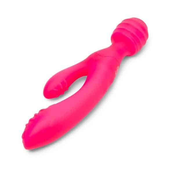 Together Tri Delight Dual-Ended Triple Stim Wand & Rabbit Vibrator - Image 6