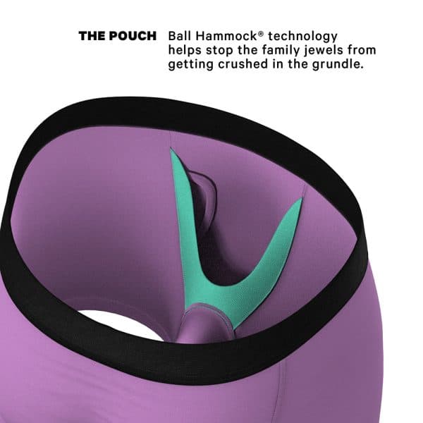 Shinesty The Double Entendre Eggplant Ball Hammock Pouch Underwear with Fly L - Image 4