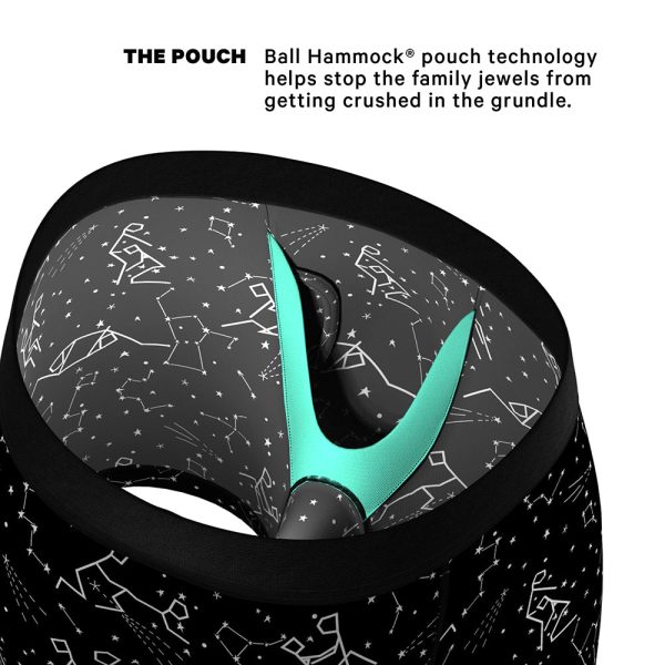 Shinesty The Big Bang Glow-in-the-Dark Constellation Ball Hammock Pouch Underwear with Fly XS - Image 5