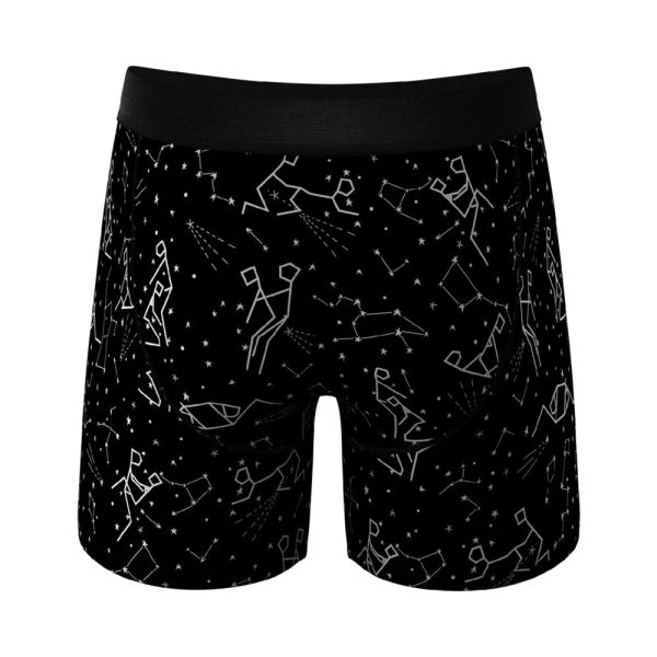 Shinesty The Big Bang Glow-in-the-Dark Constellation Ball Hammock Pouch Underwear with Fly XL - Image 3