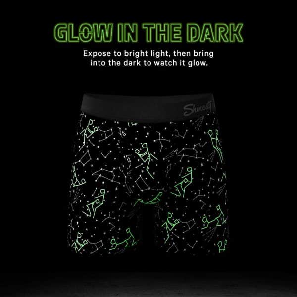 Shinesty The Big Bang Glow-in-the-Dark Constellation Ball Hammock Pouch Underwear with Fly XL - Image 4