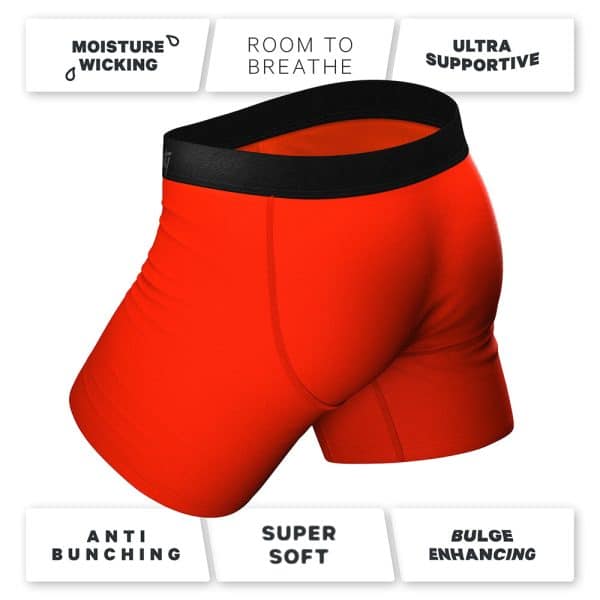 Shinesty The Coney Islands Hot Dog Ball Hammock Pouch Underwear with Fly 2XL - Image 5