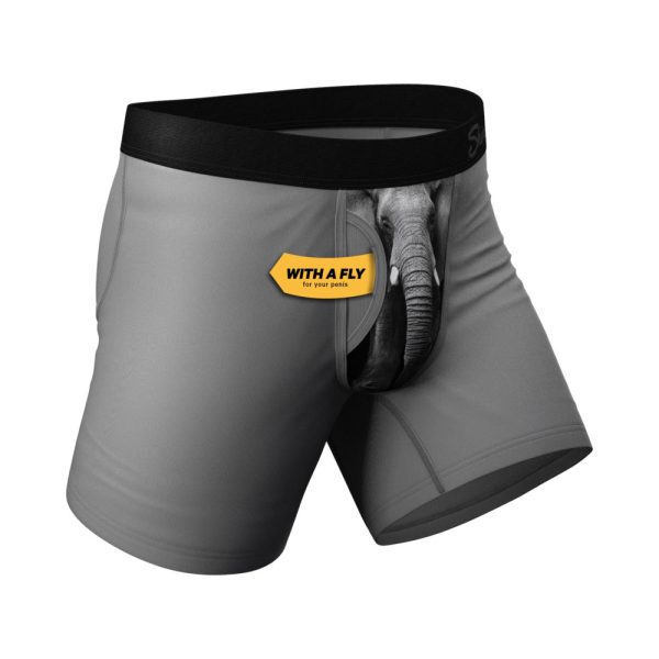 Shinesty The Junk In The Trunk Elephant Ball Hammock Pouch Underwear with Fly L - Image 2