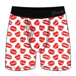 Shinesty The Pucker Up Lipstick Kiss Ball Hammock Pouch Underwear with Fly 2XL