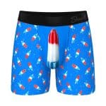 Shinesty The Popsicle Stick Apex USA Ball Hammock Pouch Underwear with Fly L