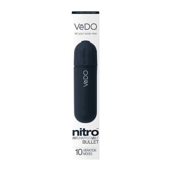 VeDO Nitro Rechargeable Bullet Vibe Black - Image 5