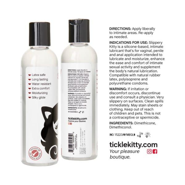 Slippery Kitty Silicone Lubricant 4 oz. - Image 2