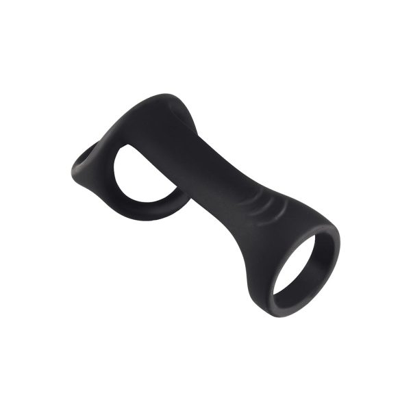 Magic Ridged Cock Strap&Ball Stretcher Black - Image 3