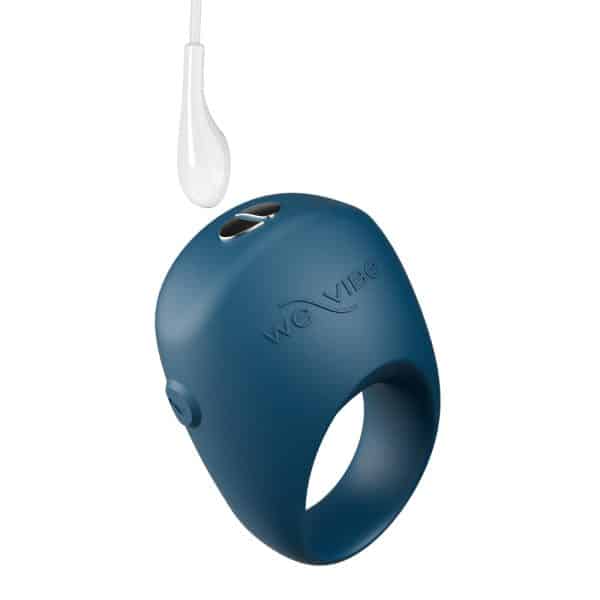 We-Vibe Pivot 2 Vibrating Couples Ring Slate - Image 7