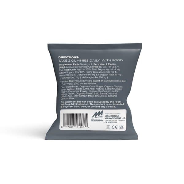 His Vitality Boost Gummies 2 Serving Foil - Image 2