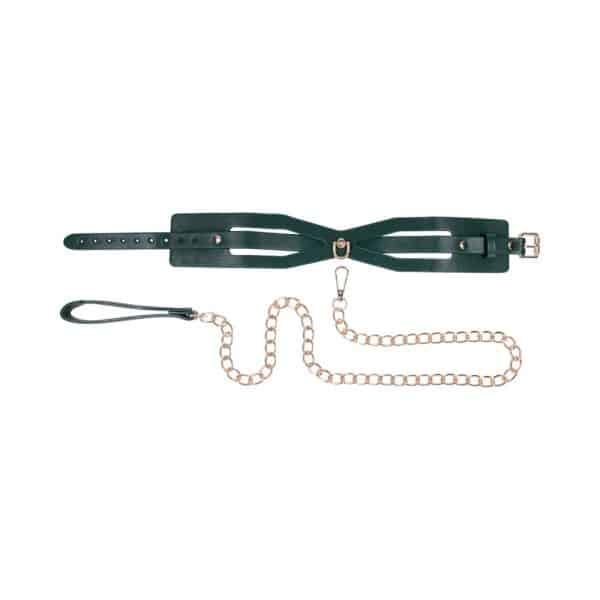 Sportsheets Sex & Mischief Indica Cutout Collar and Leash - Image 2