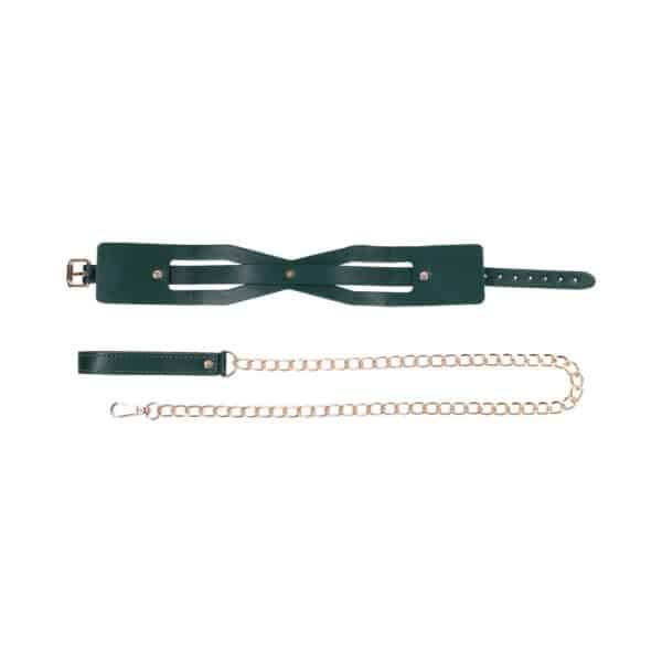 Sportsheets Sex & Mischief Indica Cutout Collar and Leash - Image 3