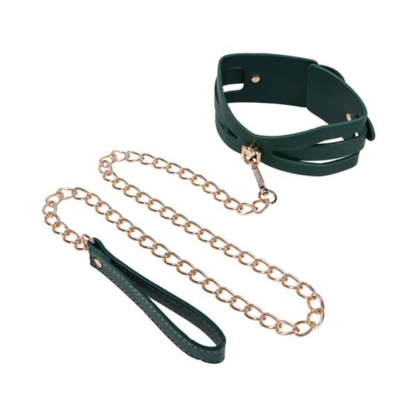 Sportsheets Sex & Mischief Indica Cutout Collar and Leash - Image 5