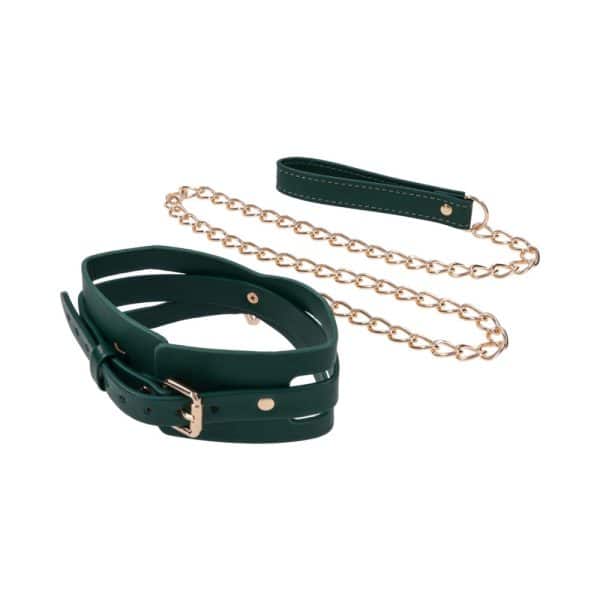Sportsheets Sex & Mischief Indica Cutout Collar and Leash - Image 6