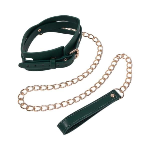 Sportsheets Sex & Mischief Indica Cutout Collar and Leash - Image 8
