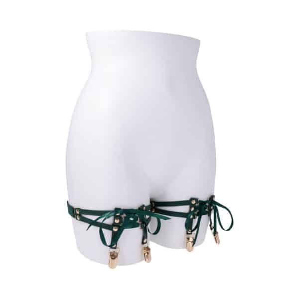 Sportsheets Sex & Mischief Indica Laced Up Garters - Image 8