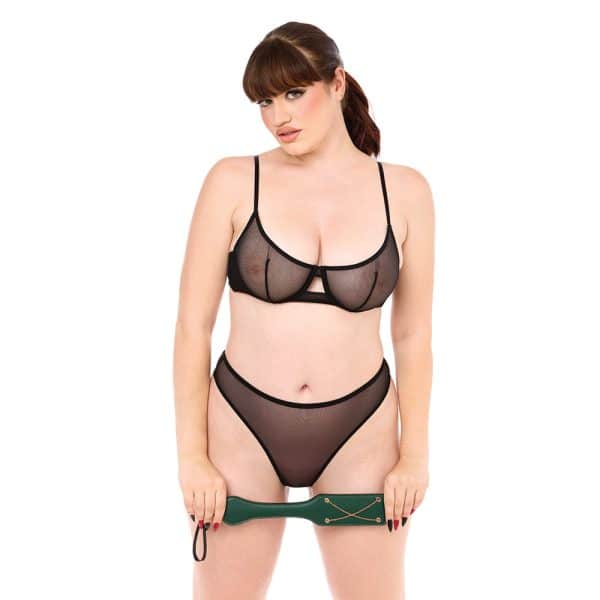 Sportsheets Sex & Mischief Indica Chain Impressions Paddle - Image 9