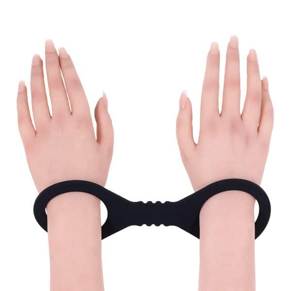 Sportsheets Sex & Mischief Shadow Small Silicone Cuffs - Image 7