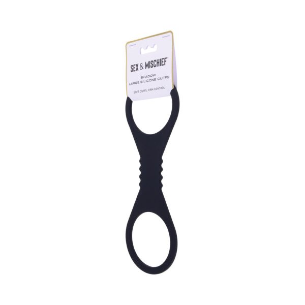 Sportsheets Sex & Mischief Shadow Large Silicone Cuffs - Image 8