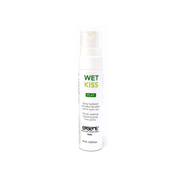 Exsens Wet Kiss Lime Moisturizing Saliva Spray 15ml - Image 2
