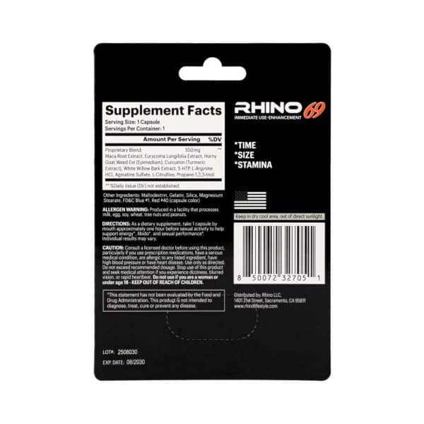 Rhino 69 Capsule 1ct - Image 2
