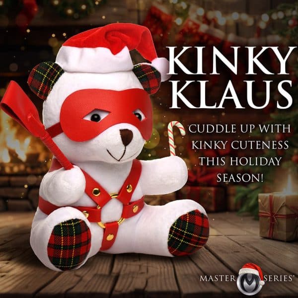 Master Series Holiday Bondage Bear White - Image 5