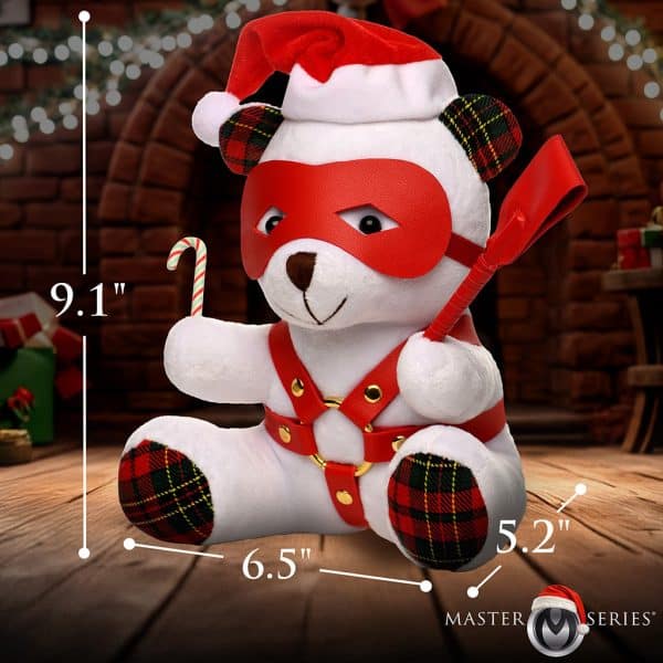 Master Series Holiday Bondage Bear White - Image 7
