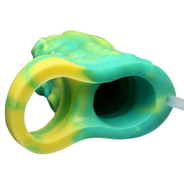 Creature Cocks Siphon Tentacle Squirting Silicone Penis Enhancer Green - Image 8