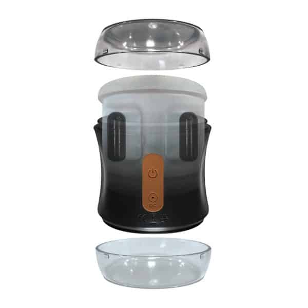MSTR B8 Clear-View Vibrating Dual End Stroker, Double Play Pro - Image 3