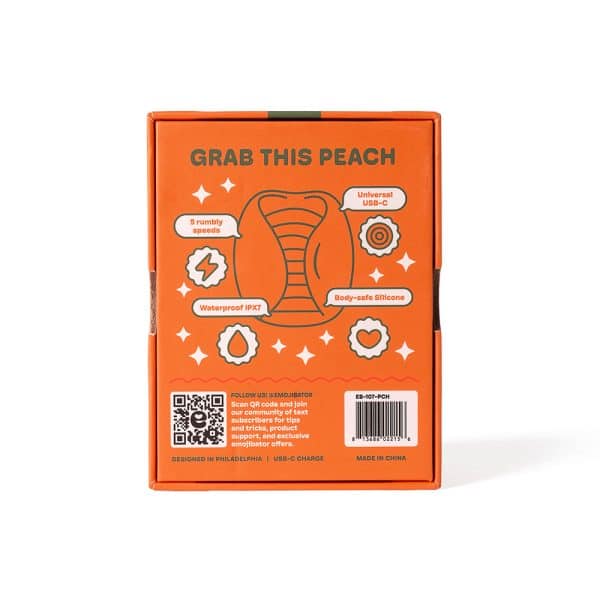 Emojibator Peach Vibrating Stroker - Image 10