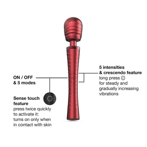 MAN WAN Edgy Velvet Red - Image 5